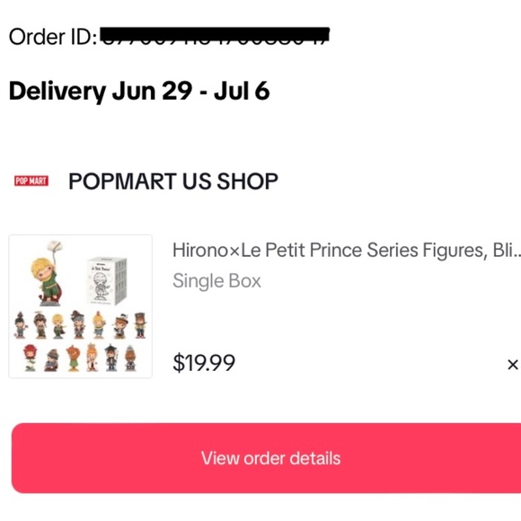 Authentic Pop Mart Hirono x Le Petit Prince - Little Prince - Picture 7 of 9